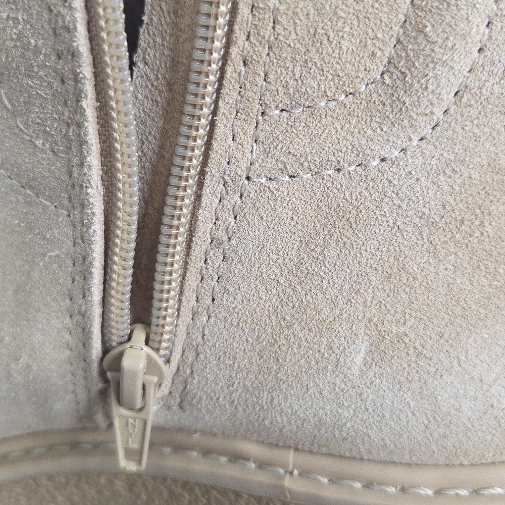 Chelsea & Violet Lug Sole Ankle Boots - Taupe Lottie 9M Leather Suede. Lug Sole - Picture 13 of 16